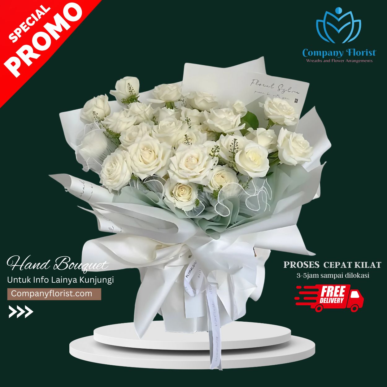 Buket Bunga Rustic Look – Company Florist